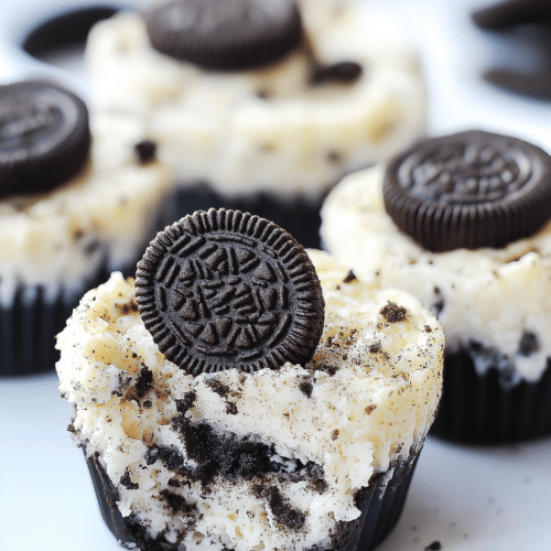 Mini Oreo Cheesecakes