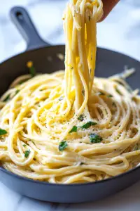 Creamy Lemon Pasta Recipe