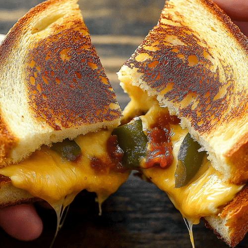 Roasted Jalapeno Popper Grilled Cheese