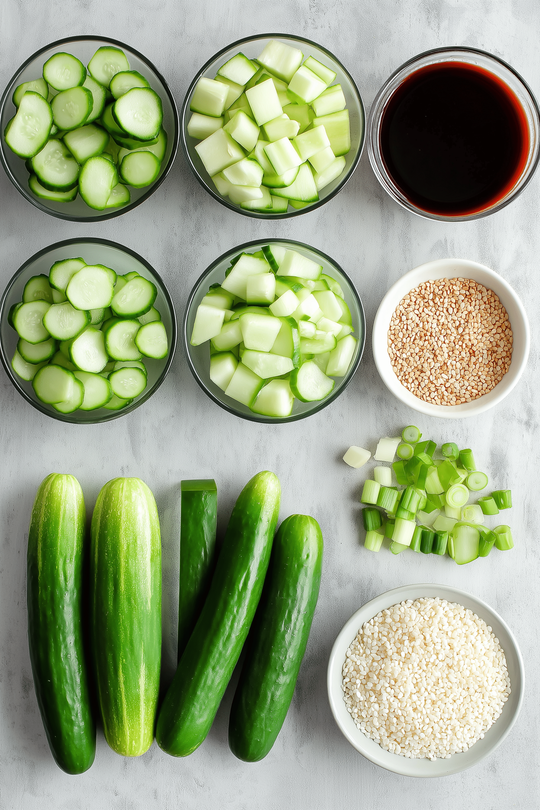 Easy Asian Cucumber Salad