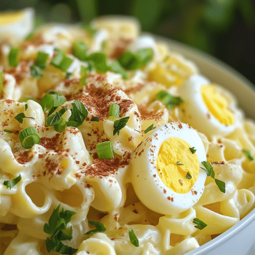 Deviled Egg Pasta Salad