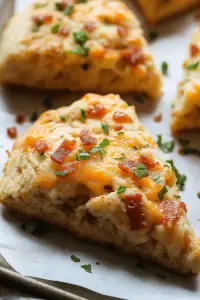 Savory Bacon Cheddar Scones