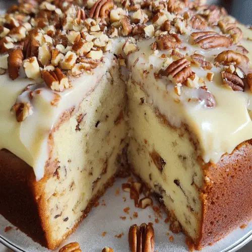 Butter Pecan Pound Cake