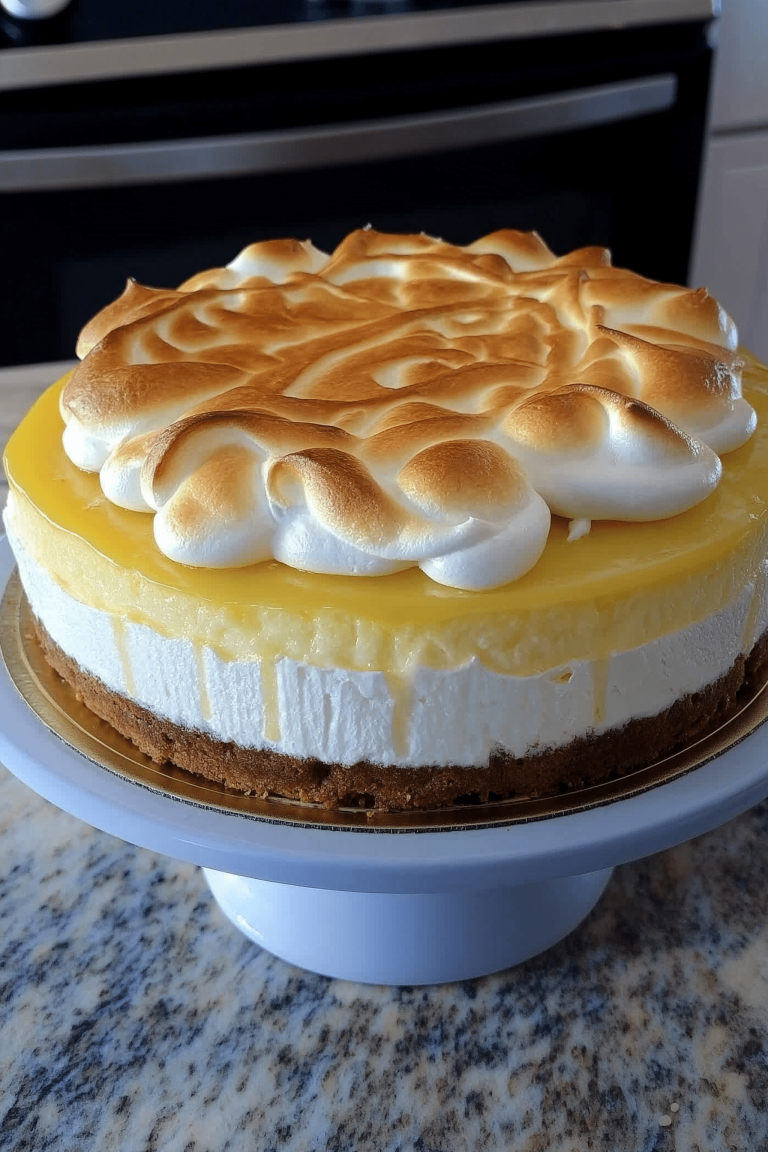 Lemon Meringue Cheesecake
