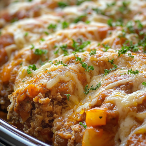 Slow Cooker Parmesan Meatloaf