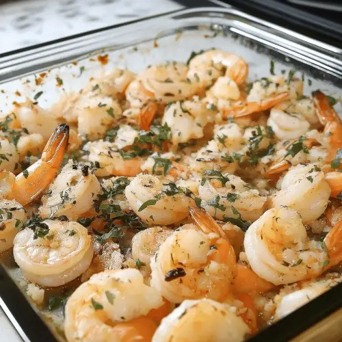 Garlic Parmesan Roasted Shrimp