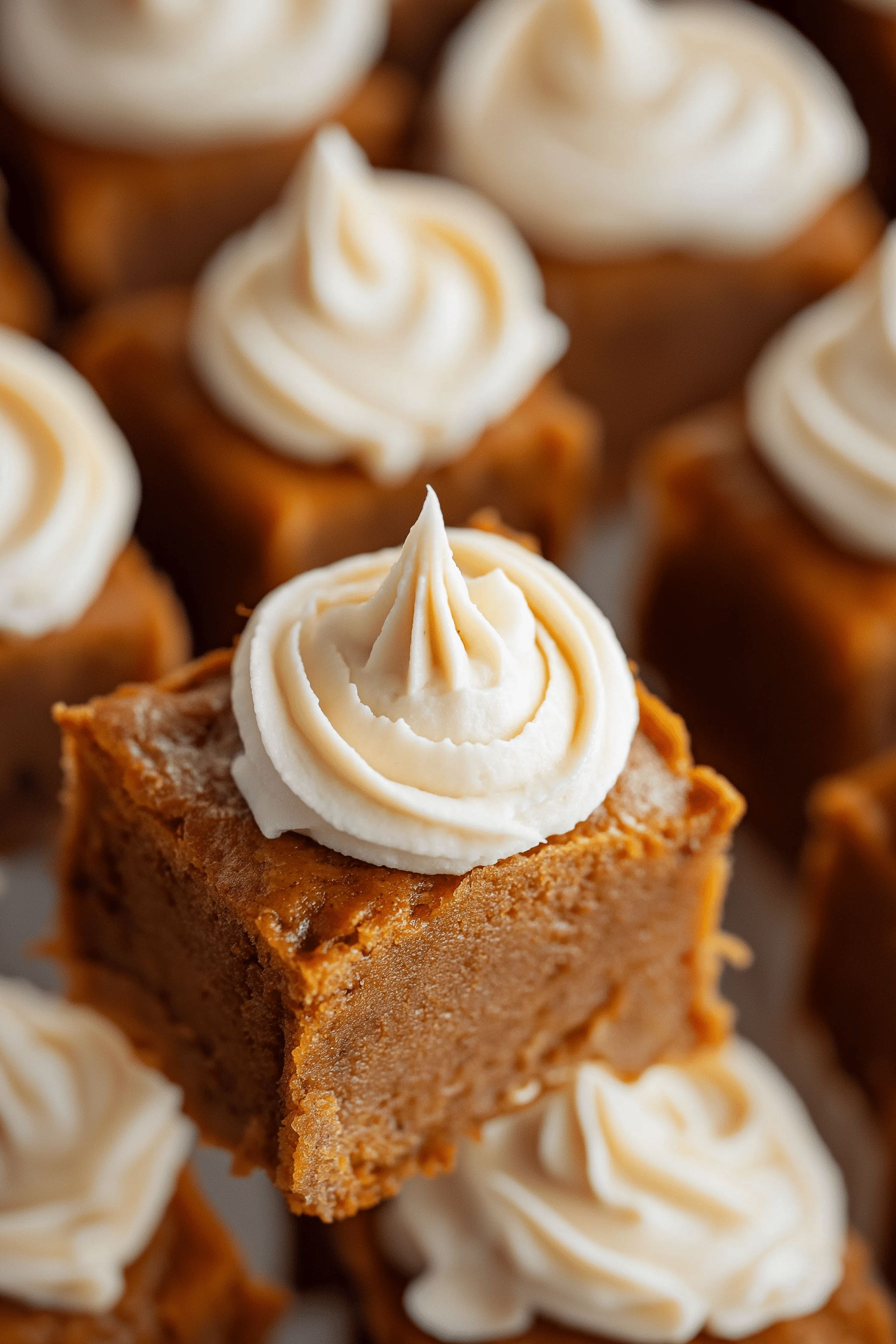 Pumpkin Bars with Cream Cheese Frosting