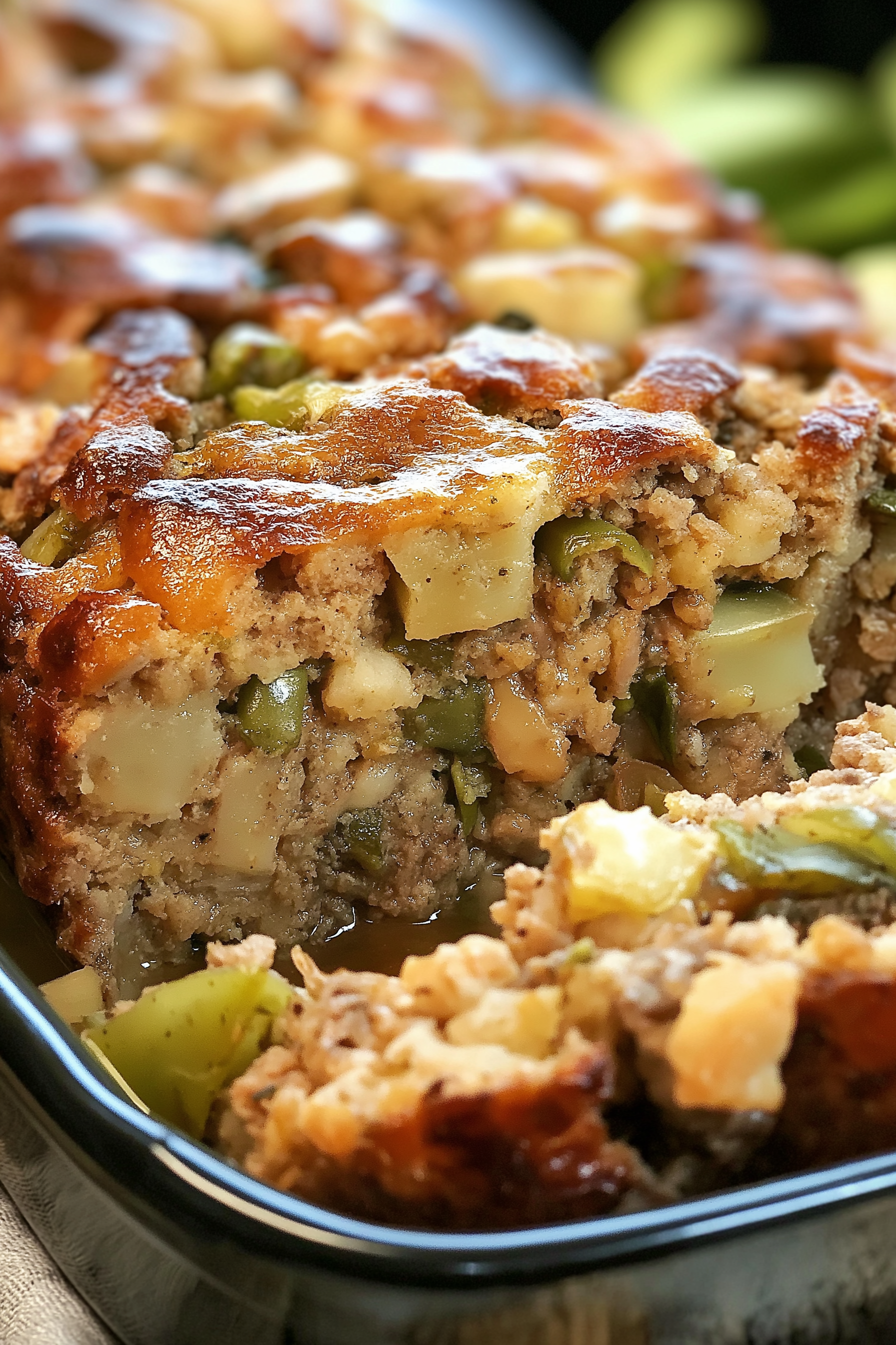 Turkey Stuffing Meatloaf