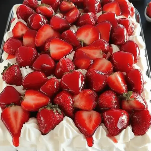 Strawberry Cream Cheese Icebox Cake Recipe