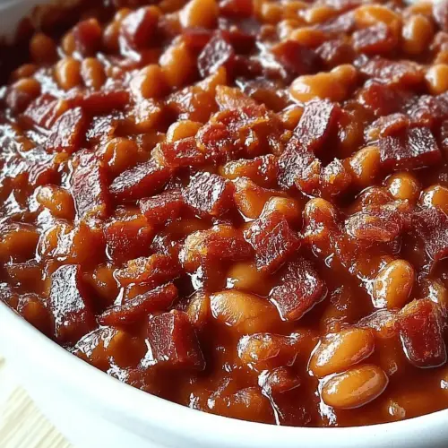 Brown Sugar and Bacon Baked Beans