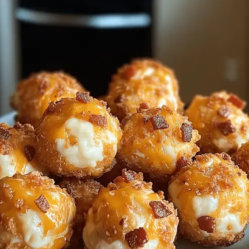 Carb bacon cheddar mini cheese balls