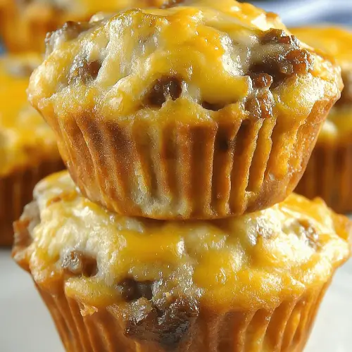 Sausage Muffins with Bisquick