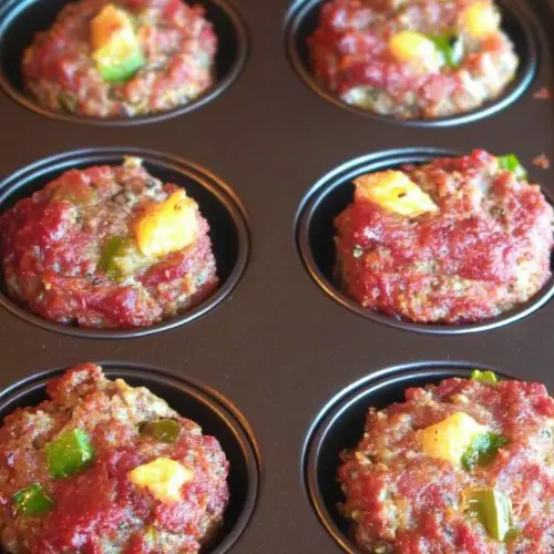 Mini Meatloaf Muffins