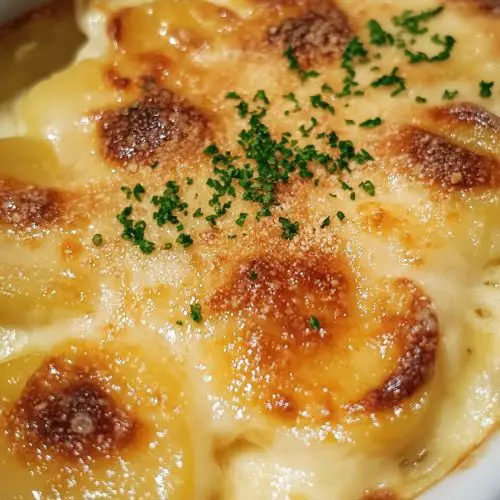 Copycat Ruth’s Chris Potatoes au Gratin