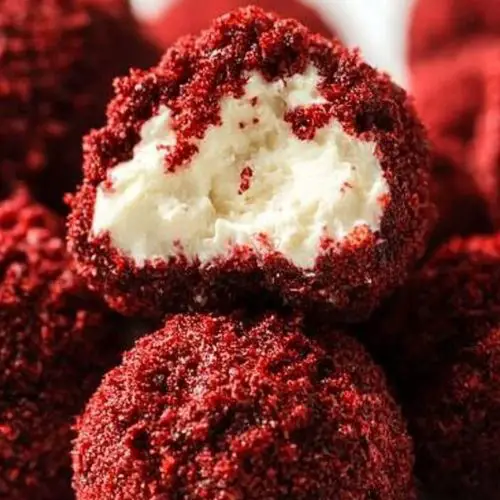Red Velvet Cheesecake Bites