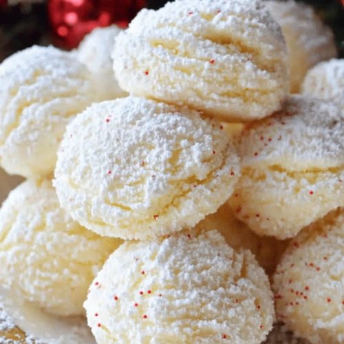 Sweetened Condensed Milk Snowballs