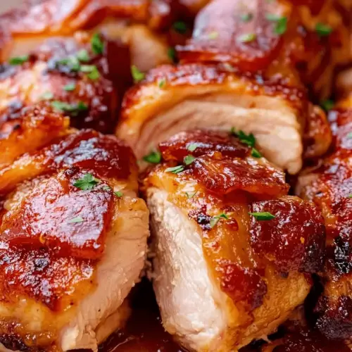 Bacon Brown Sugar Garlic Chicken