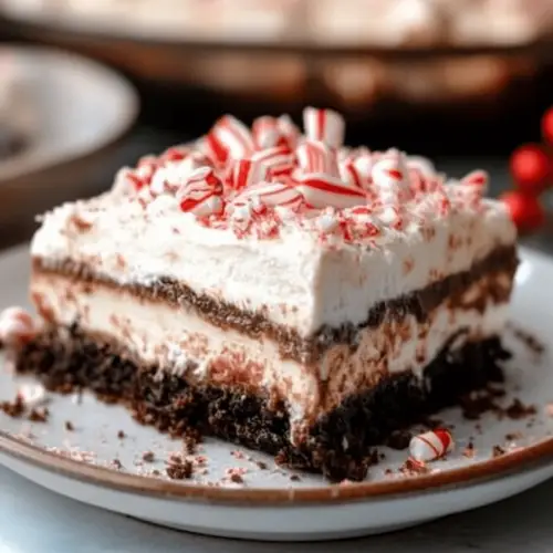 Chocolate Peppermint Lasagna