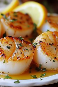 Broiled Scallops