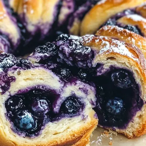 Blueberry Cream Cheese Babka