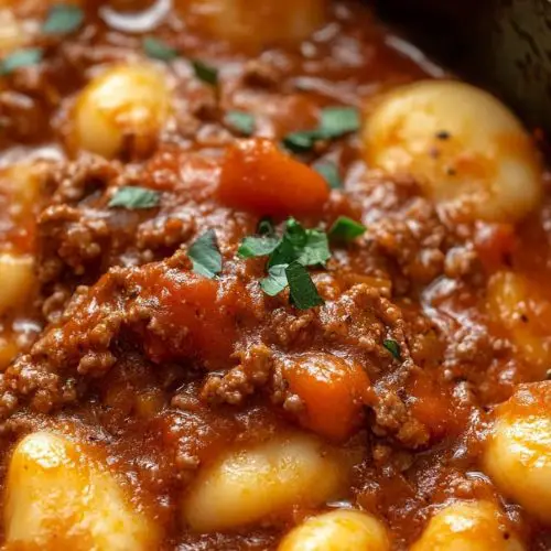 Gnocchi Bolognese