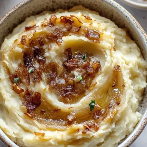 French Onion Mashed Potatoes