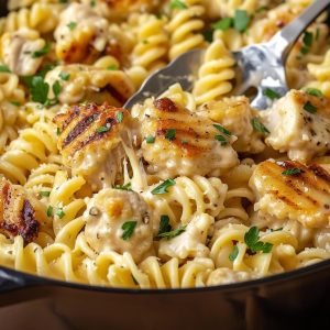 Creamy Chicken Pasta Bake