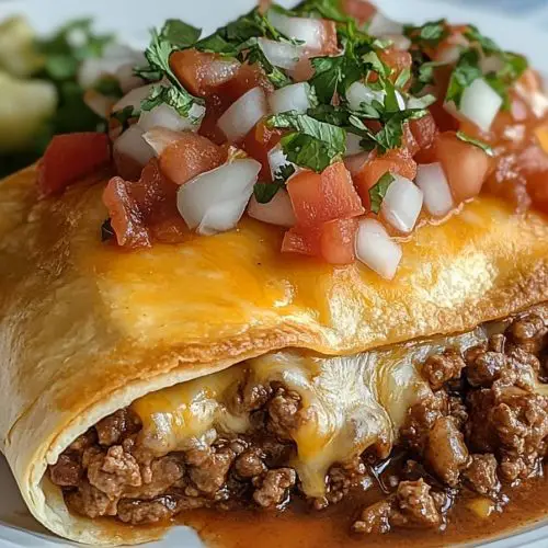 Beef and Cheese Chimichanga