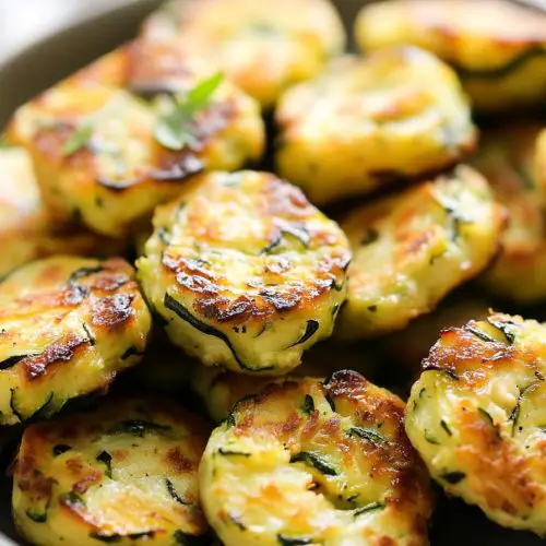 Zucchini Garlic Bites