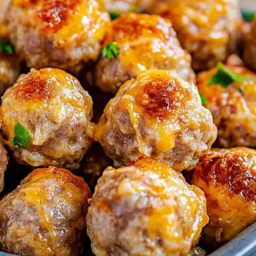 Rotel Cream Cheese Sausage Balls