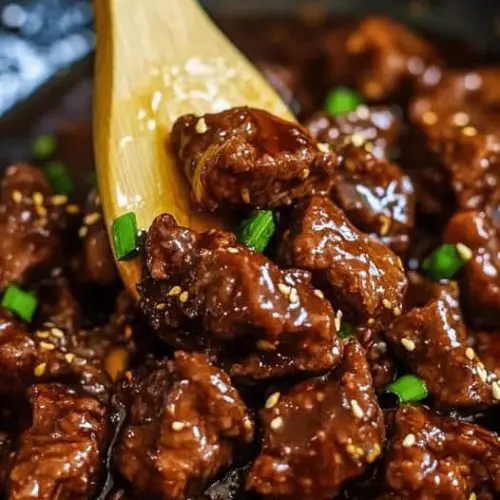 Honey and Sticky Steak Bites