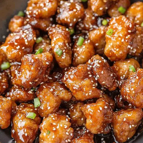 Honey Garlic Chicken Bites