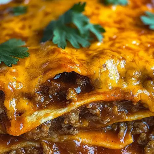 Beef Enchilada Casserole