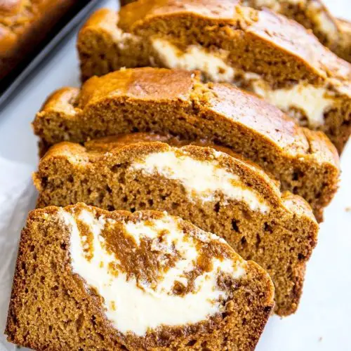 Pumpkin Cream Cheese Bread