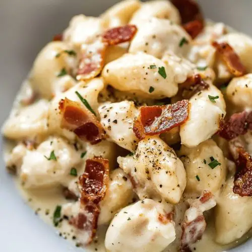 CHICKEN BACON GNOCCHI