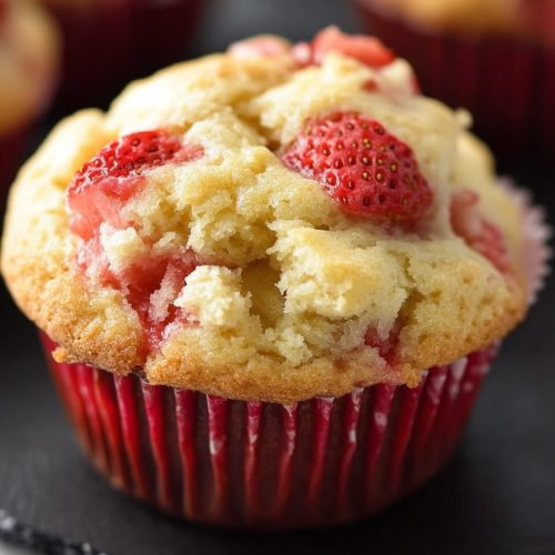 Strawberry Cream Cheese Muffins
