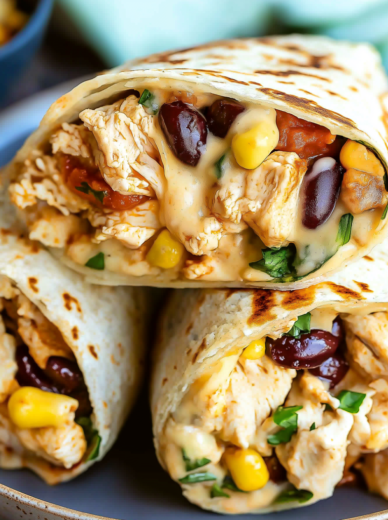 Southwest Chicken Wrap | Easy Lunch Ideas