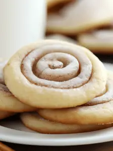 Easy Soft and Chewy Cinnamon Roll Sugar Cookies Recipe
