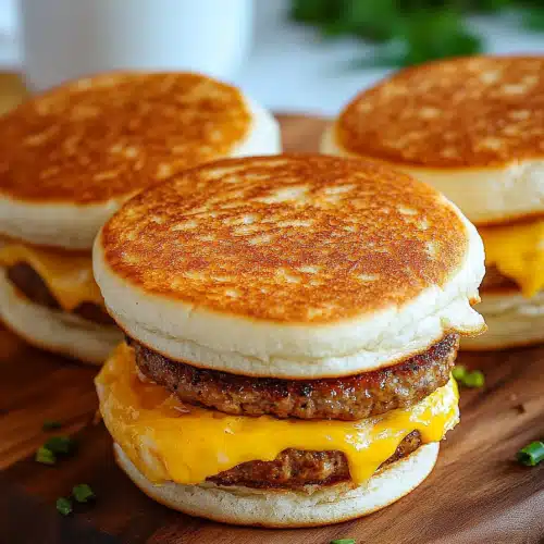 Copycat Sausage Egg McMuffins