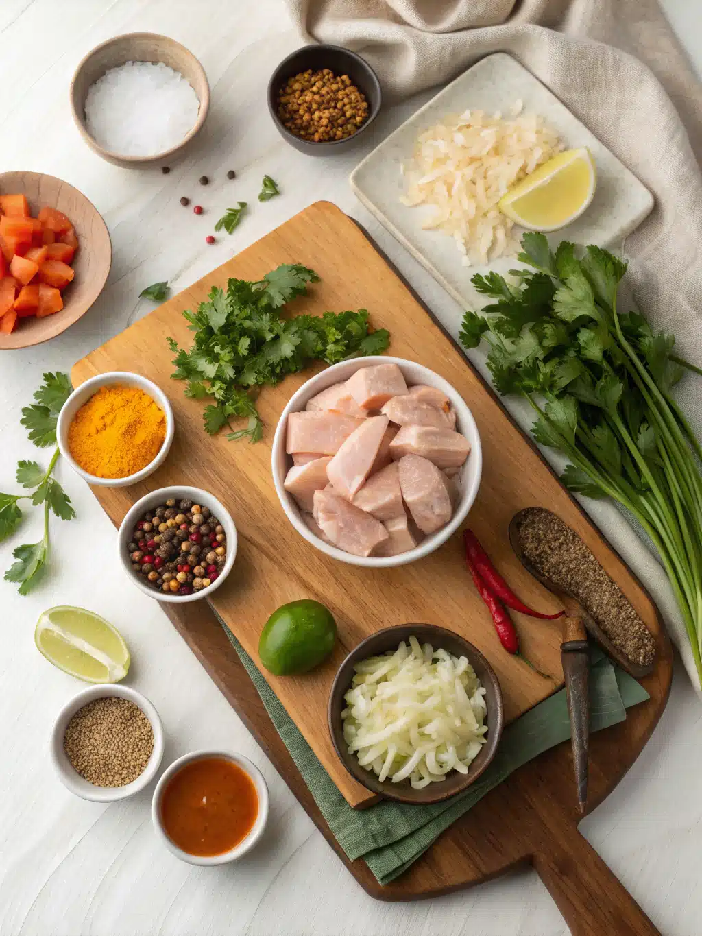Southwest Chicken Rice Soup ingredients