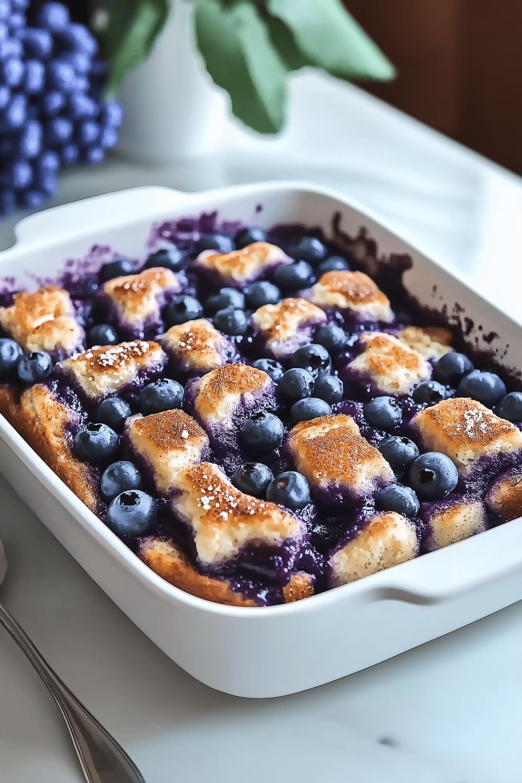 Best Blueberry French Toast Casserole