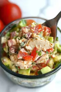 BLT Chicken Salad the perfect lunch!