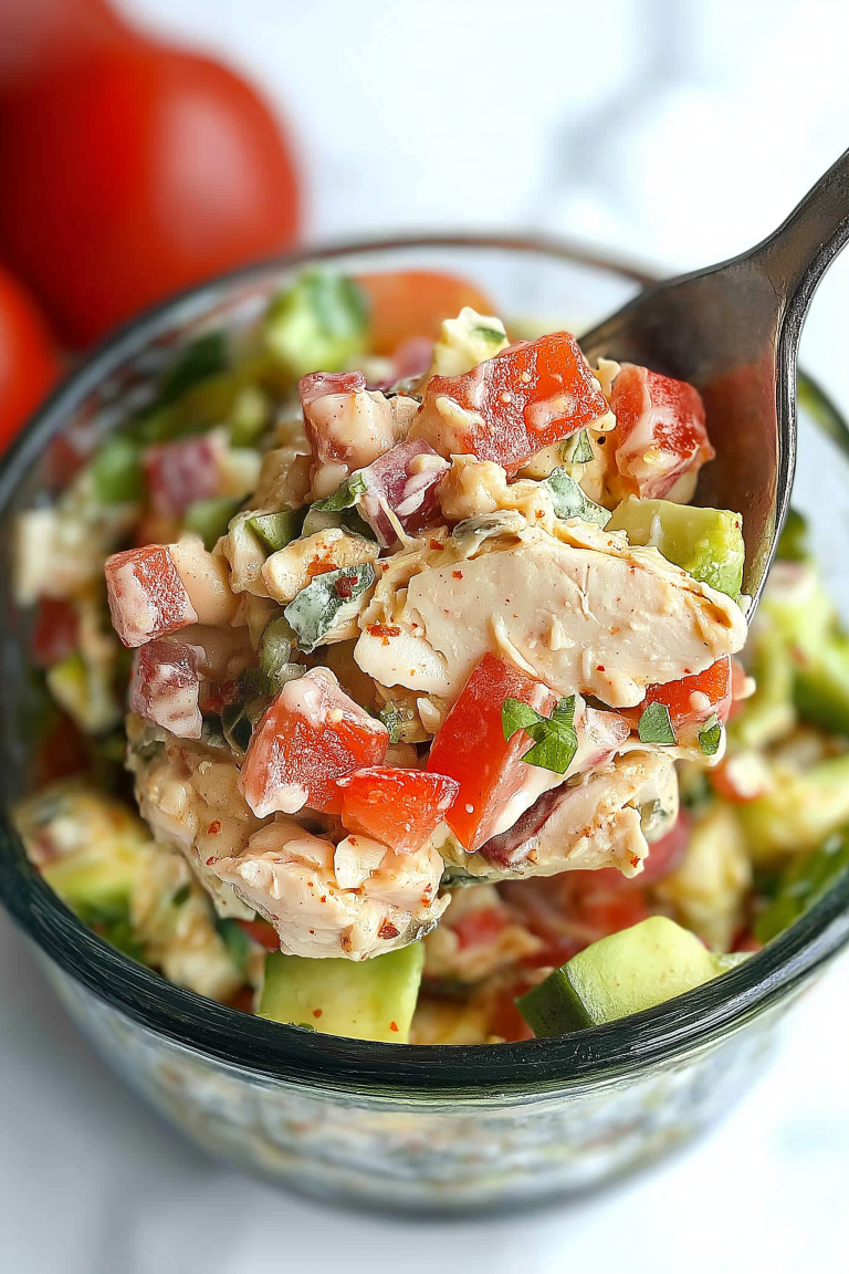 BLT Chicken Salad the perfect lunch!