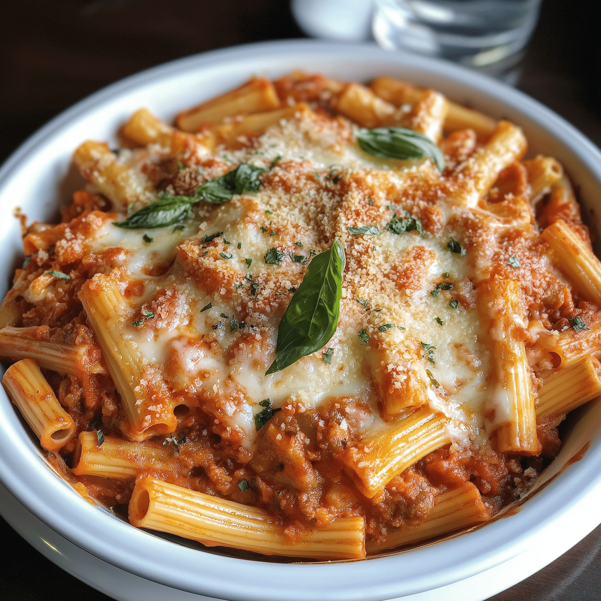 Baked Ziti is a classic Italian-American dish