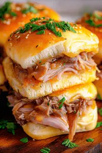 Easy French Dip Sliders Recipe for Dinner or a Party!