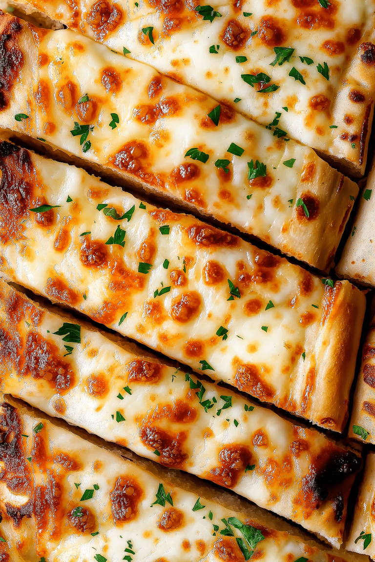 Cheesy Garlic Bread Recipe - Bake with Zoha