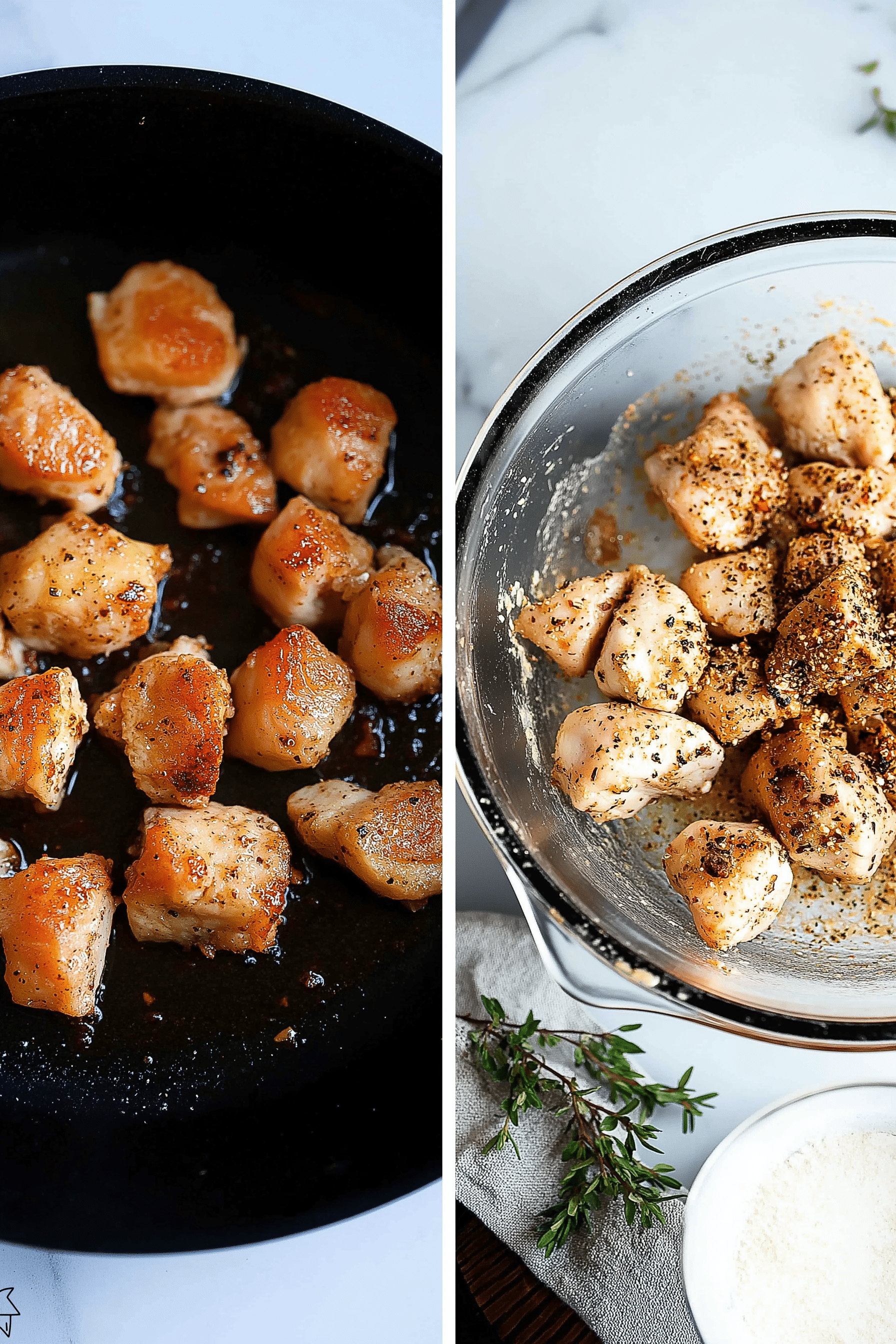 15-Minute Garlic Butter Chicken Bites: Easy One-Pan Recipe