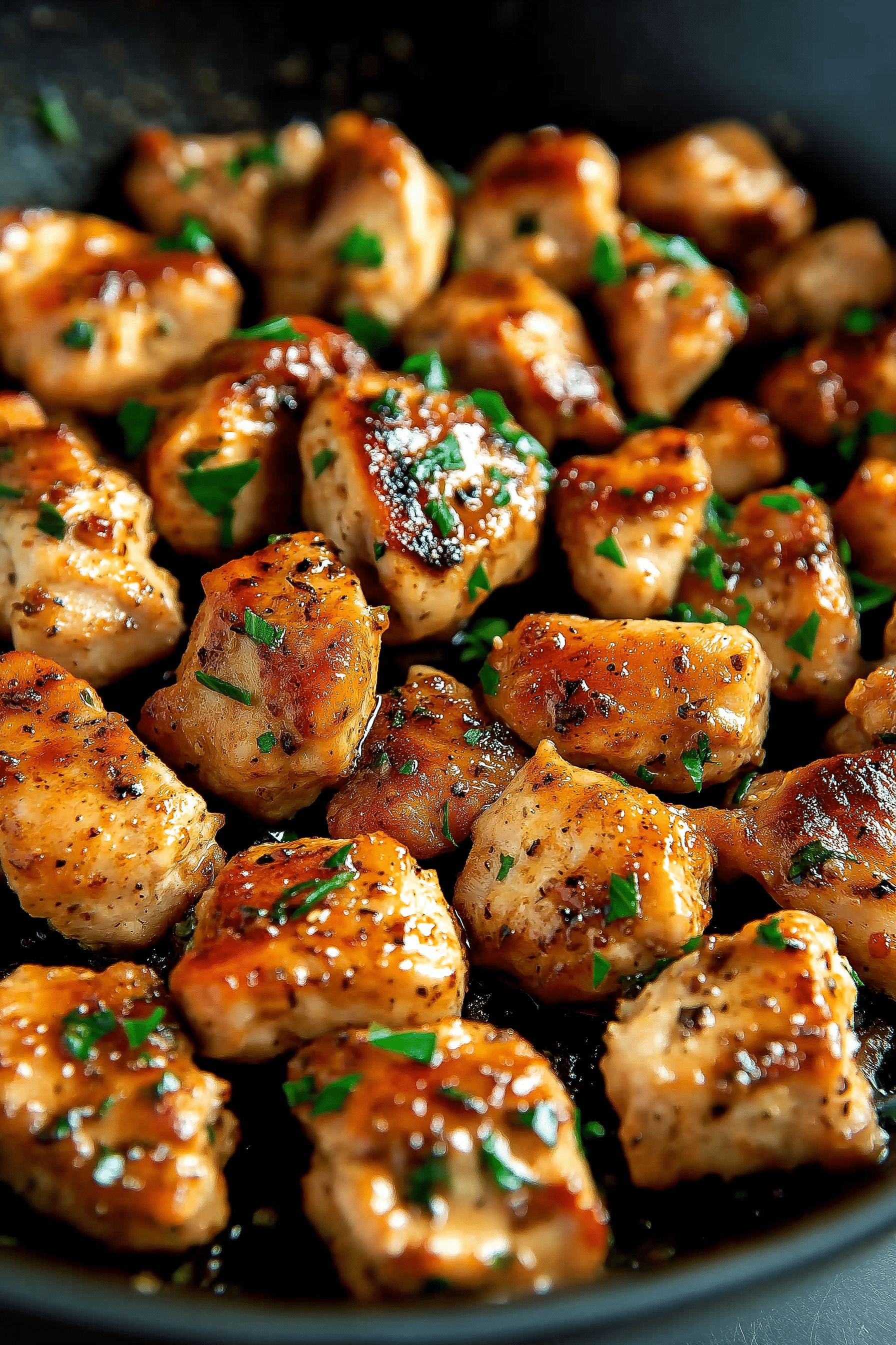 15-Minute Garlic Butter Chicken Bites: Easy One-Pan Recipe