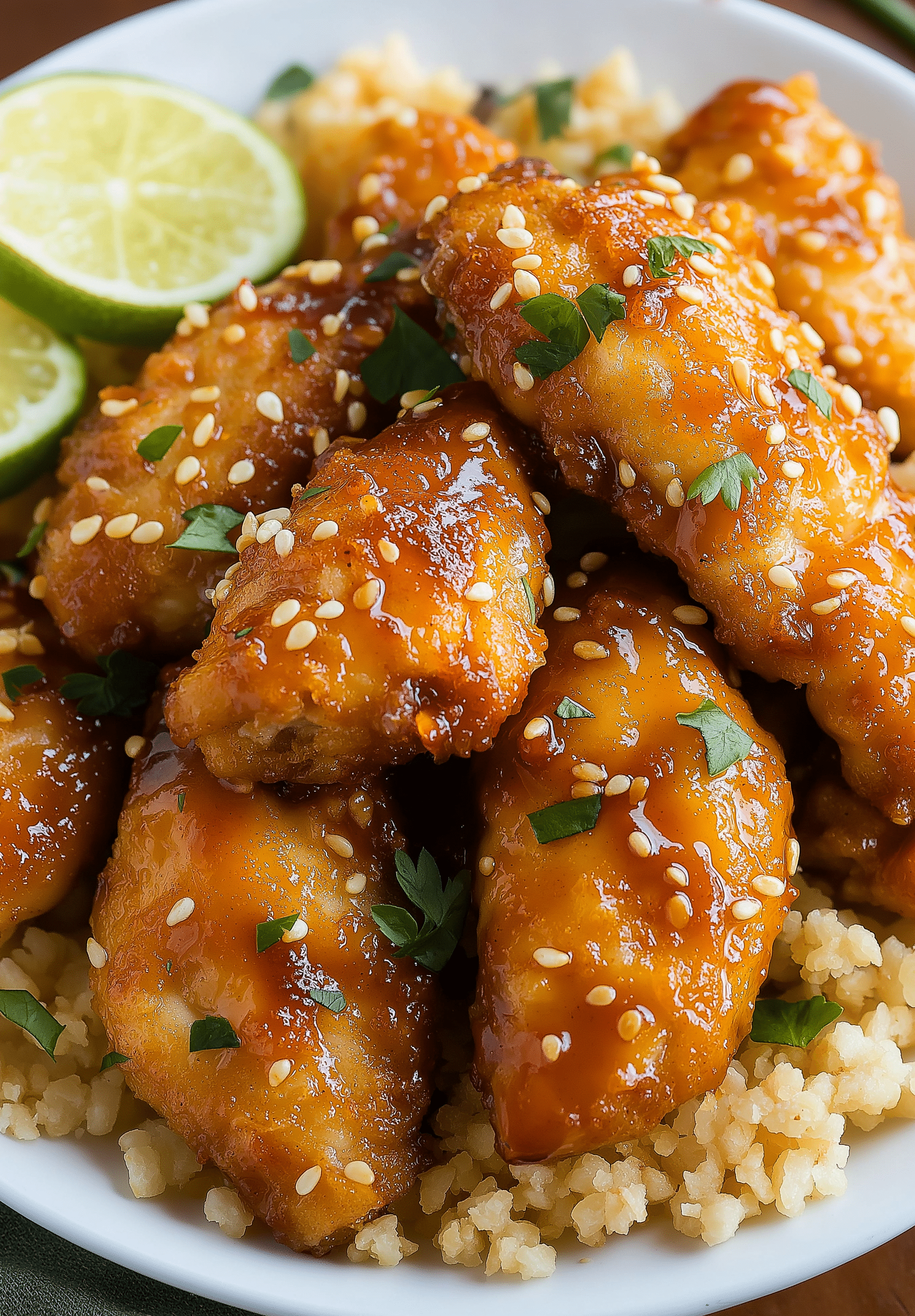 Baked Crunchy Hot Honey Chicken Recipe