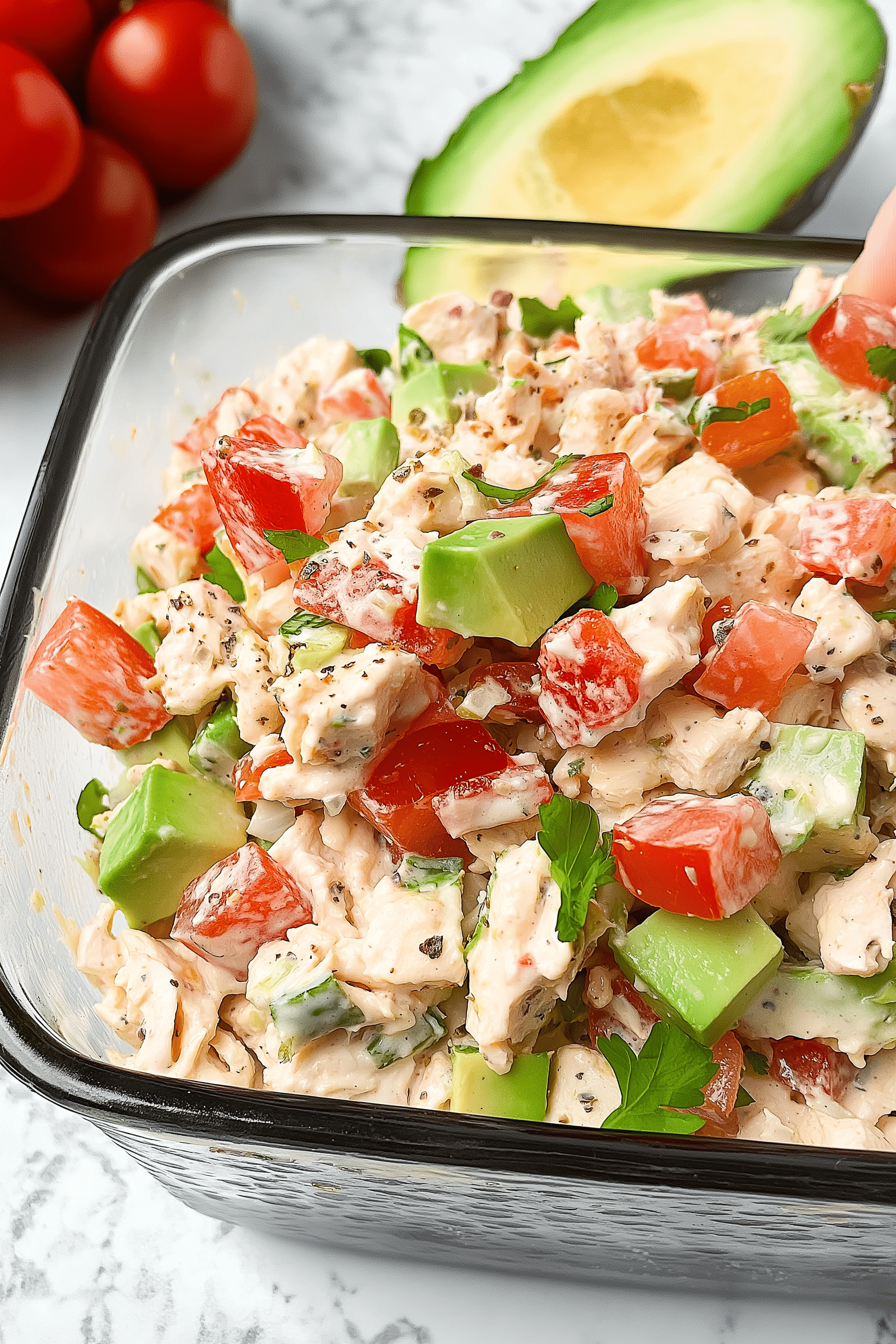 BLT Chicken Salad the perfect lunch!